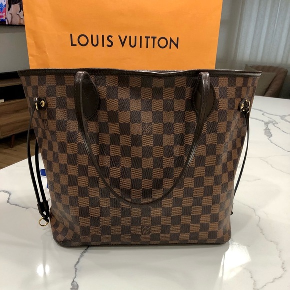 Louis Vuitton Neverfull MM Damier Ebene - Picture 2 of 14
